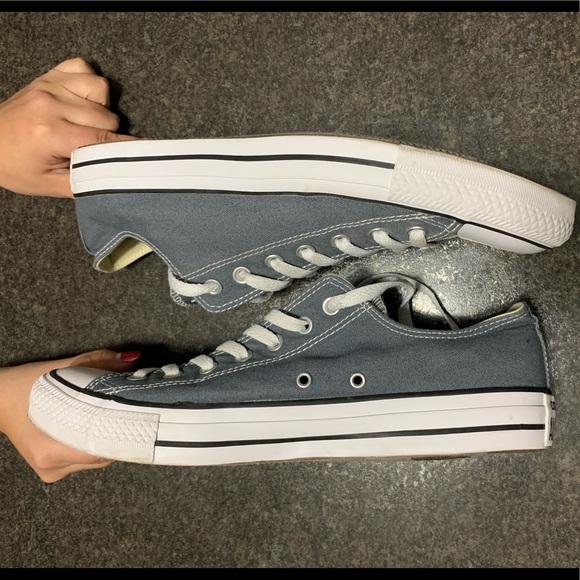 Converse Steel Gray Classic Canvas Low Top